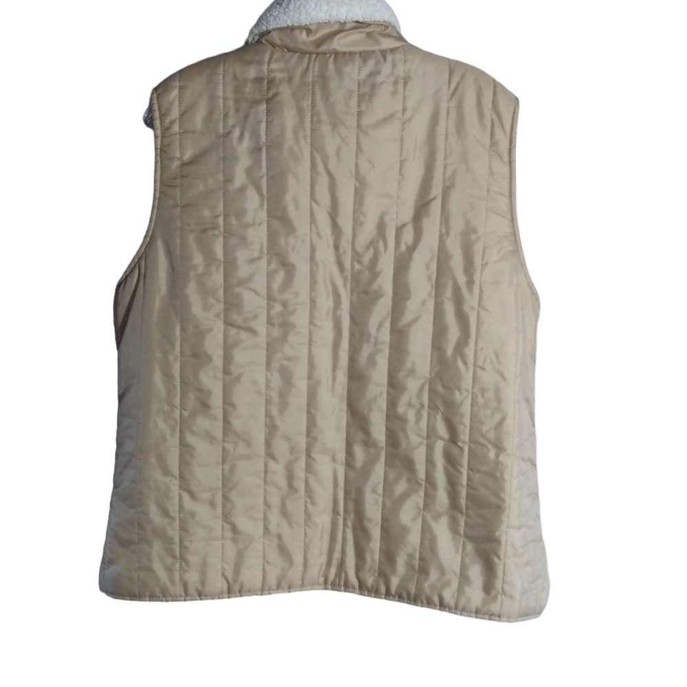 Hannah Gold Puffer Vest Womens XL - Picture 3 of 7